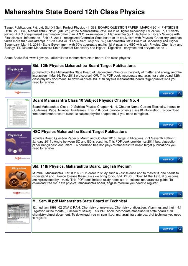 11th Physics Notes Pdf